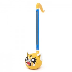 Hello Kitty Aggretsuko Otamatone Musical Toy (Rage) Amarillo Azules | CL_HK50139