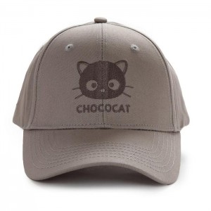 Hello Kitty Chococat Embroidered Cap (Classic Cool Series) Gris | CL_HK53676