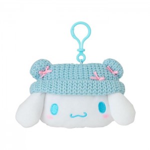 Hello Kitty Cinnamoroll Cozy Cap Mascot Clip Pouch Azules Blancas | CL_HK95725