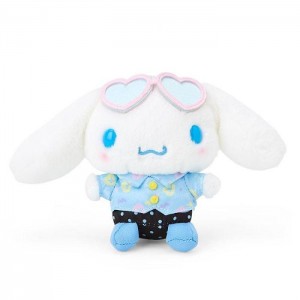 Hello Kitty Cinnamoroll Plush Mascot Keychain (Day at the Funfair Series) Blancas Azules | CL_HK35309