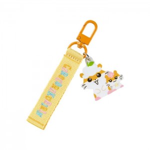 Hello Kitty Corocorokuririn Logo Keychain (Sanrio Character Award Series) Amarillo | CL_HK72868