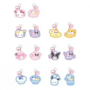 Hello Kitty Hello Kitty 50th Anniv. Keychain Blind Bag (Full of Happy Series) Multicolor | CL_HK30593