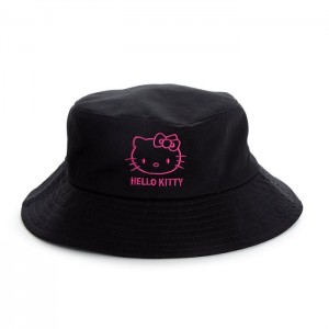 Hello Kitty Hello Kitty Embroidered Bucket Hat (Summer Vibes Edition) Negras | CL_HK82349