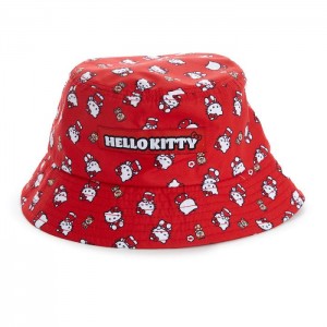 Hello Kitty Hello Kitty Kids Bucket Hat (Ruby Red Series) Rojas | CL_HK25330