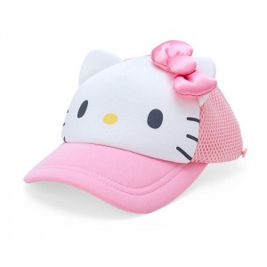 Hello Kitty Hello Kitty Kids Sunshade Mesh Cap Rosas | CL_HK56694